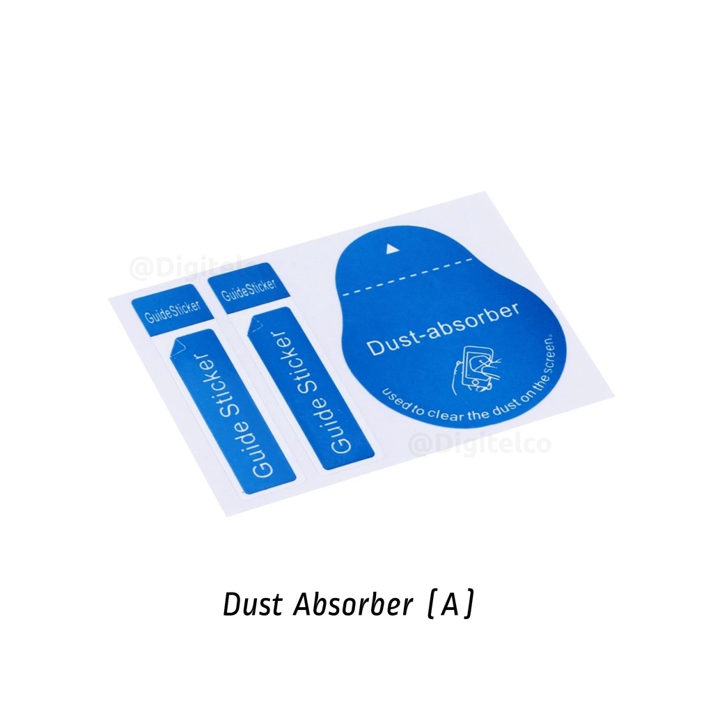 Dry / Wet Wipes Dust Absorber Sticker Wipe Cloth Scrap Card Dirt