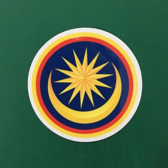 A147 MALAYSIA BULAN BINTANG STICKER STICKMANIAC | Shopee Malaysia
