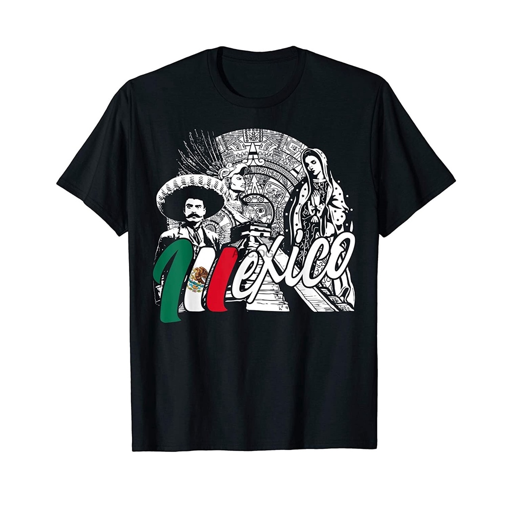 Mexico - Mexican Pride - Virgen de Guadalupe And History T-Shirt ...