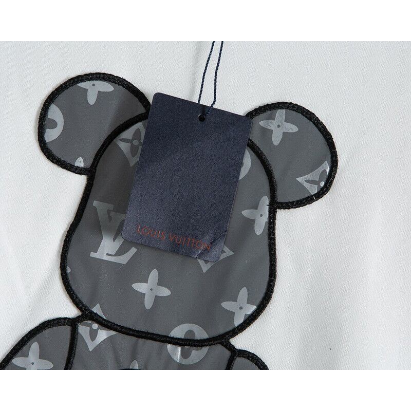 2020 autumn new LV Louis Vuitton Reflective Violent Bear Crew Neck