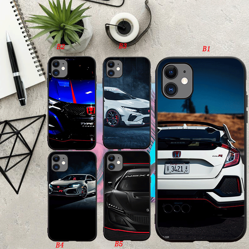 Honda Civic Ttpe R Super fire phone case for iPhone X XR XS Max