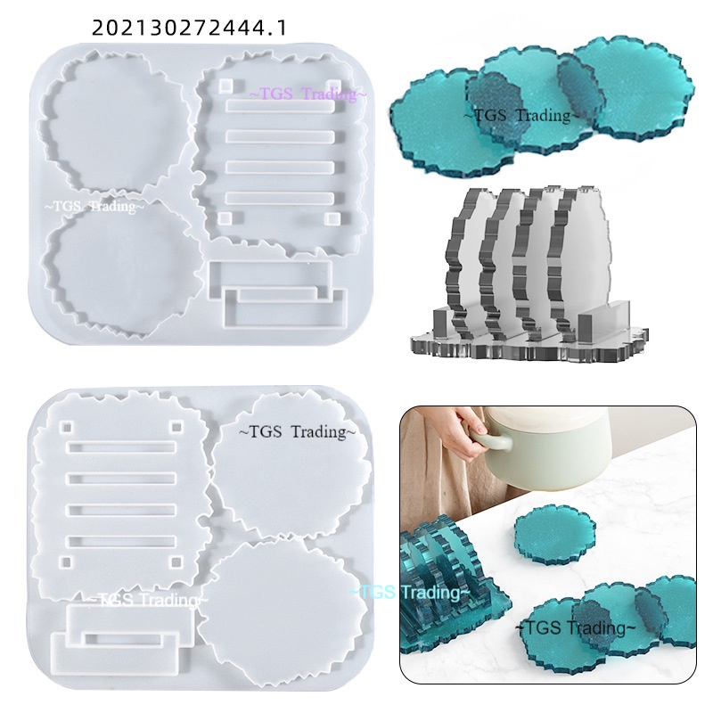 TGS Coaster Storage Rack silicone Mold For Resin Plaster | Shopee Malaysia