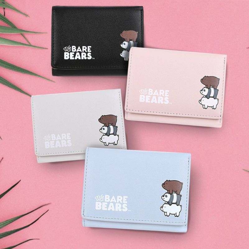 We Bare Bears Trifold Wallet Miniso Shopee Malaysia