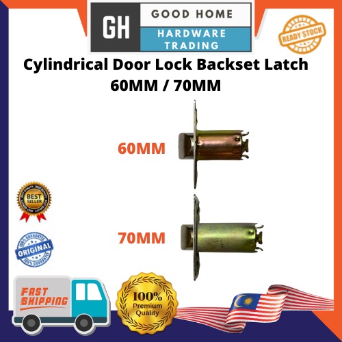 Cylindrical Door Lock Latch Tongue Backset 60MM / 70MM Shopee Malaysia