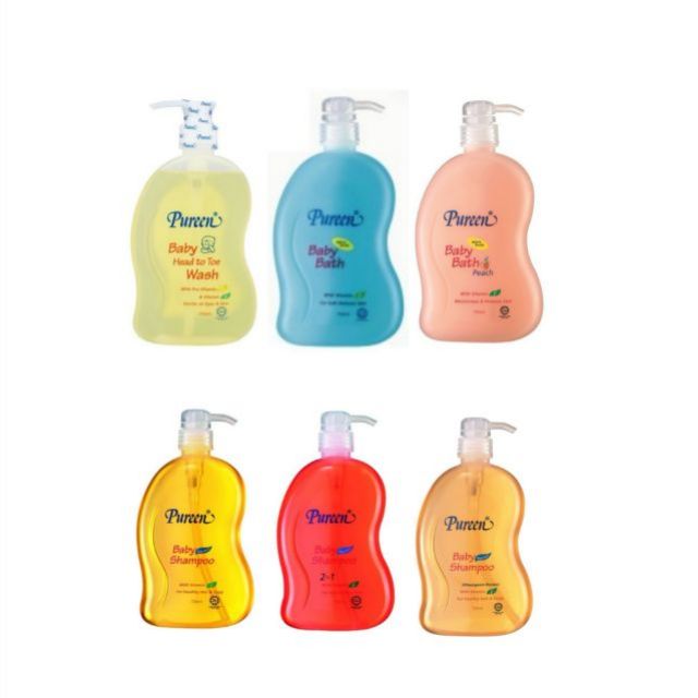 Pureen Baby Head to toe Wash/Baby Bath/Shampoo(750ml) | Shopee Malaysia
