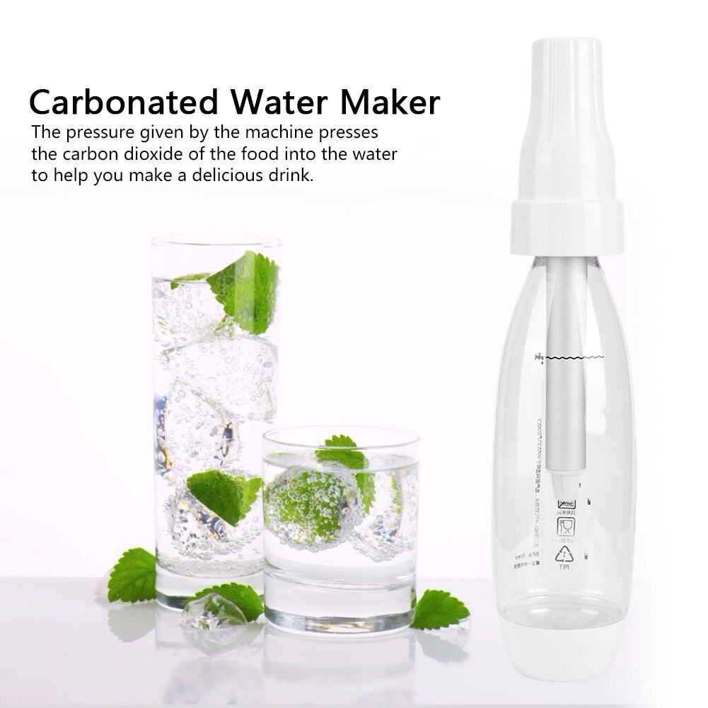 Buy OTE Sparkling Water Maker - Portable Soda Maker Machine For Home 450ml Compact Size With 20 Mini Cylinders Included Soda Machine No Electricity - View #12