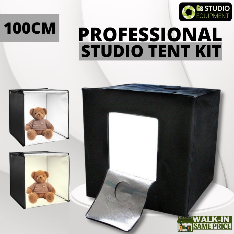 GS Extra Large Professional Studio LED Light Tent Kit For Product Photo