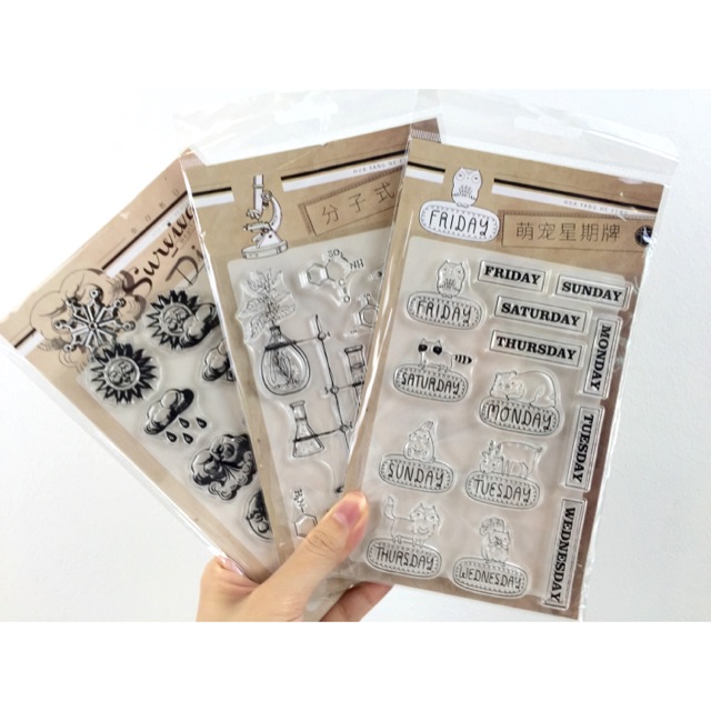 bujo Clear Stamp HYHF | Shopee Malaysia