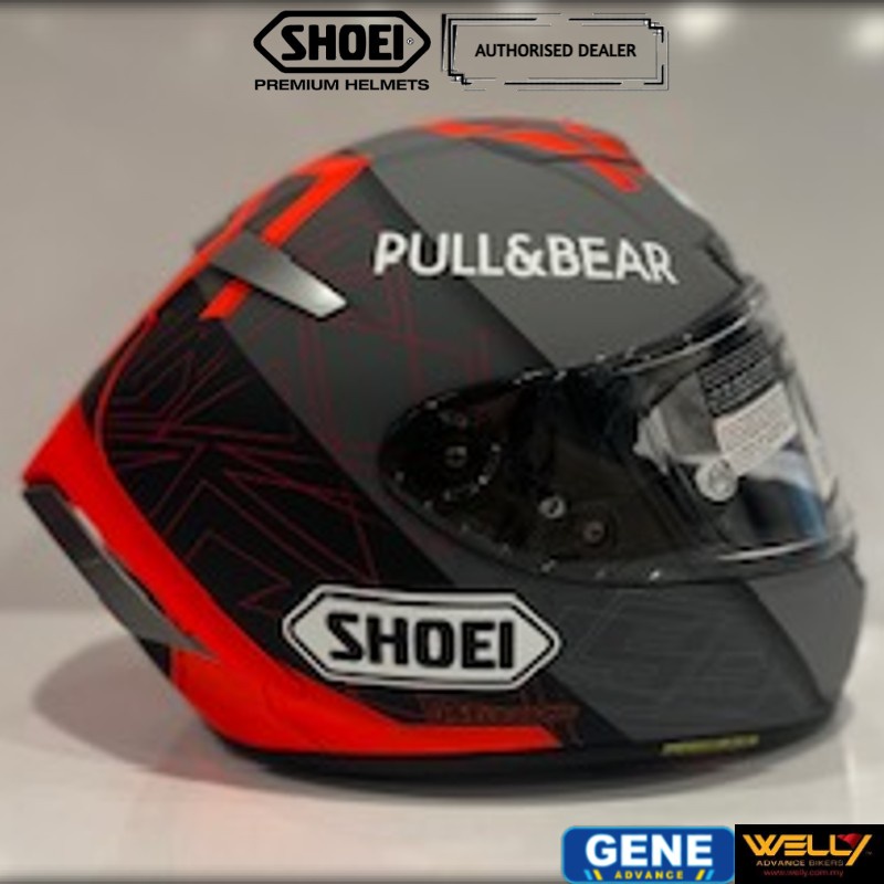 SHOEI　X-14 MM93 BLACK CONCEPT 2.0 SHOEI X-14 Marquez Black Concept 2 Helmet