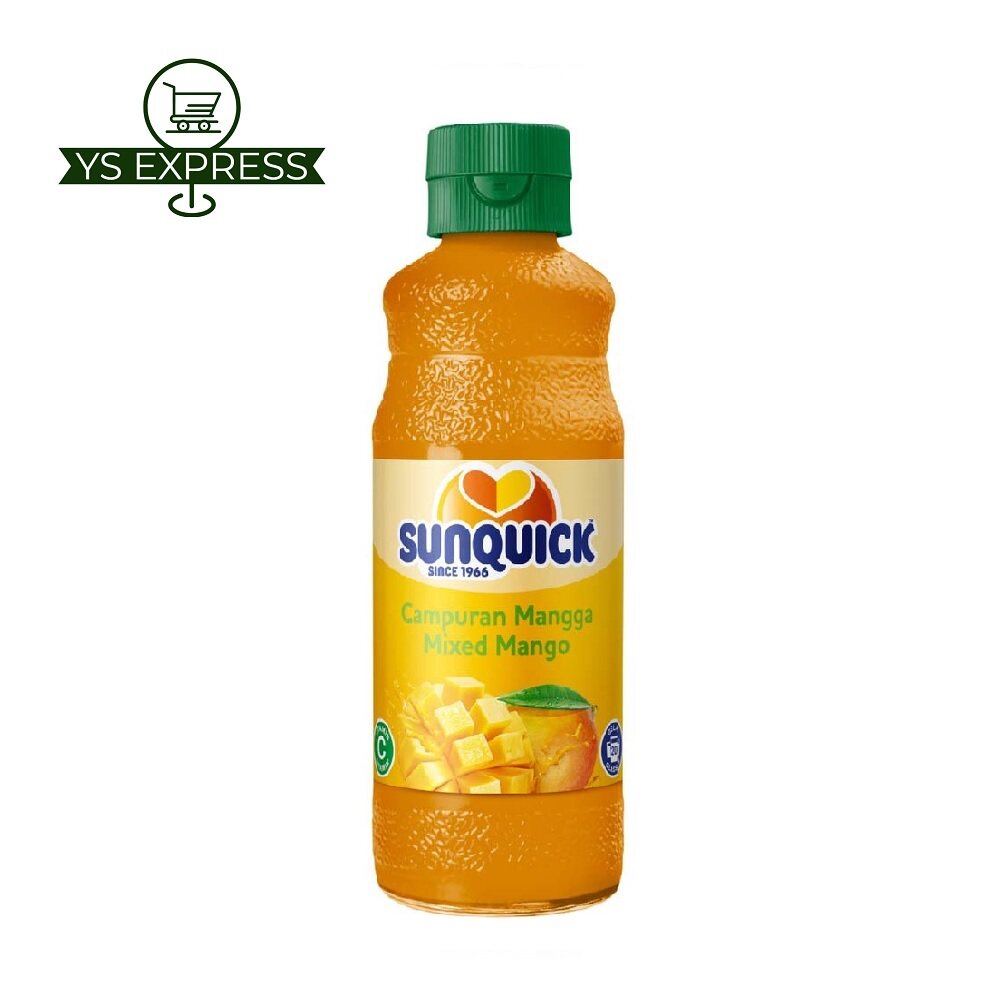 SUNQUICK Concentrated Mixed Mango 330ml Bes Minuman Campuran Mangga