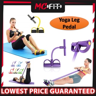 MCFIT Sit Up Resistance Band Yoga Rope Warbase Pull Elastic Exercise Body Fitness  Equipment Home Gym Workout Pedal Bands