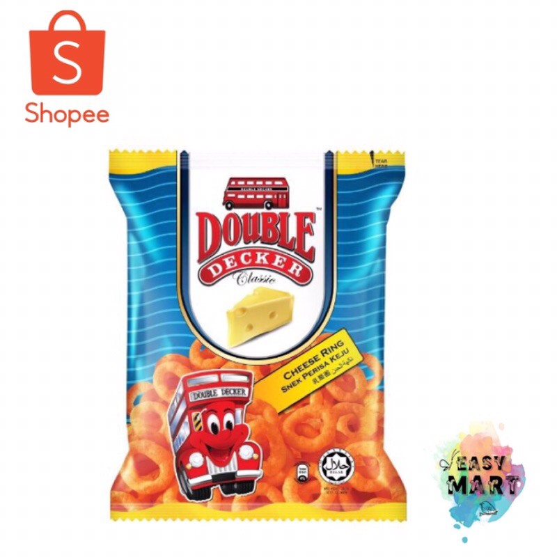 Mamee Double Decker Classic Cheese Ring 60g Shopee Malaysia