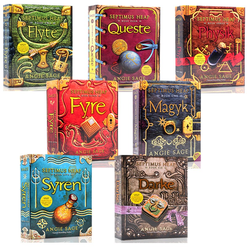 Septimus Heap 7 Books Collection Set : Wizard Apprentice Series ...