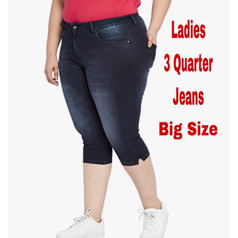 Three fourth jeans sales for womens