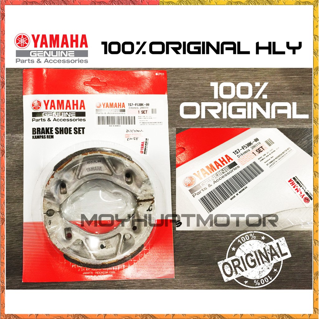 🔥 ORI HLY 🔥 YAMAHA LC135 BRAKE SHOE / REAR BRAKE SHOE HLY / 135 LC ...