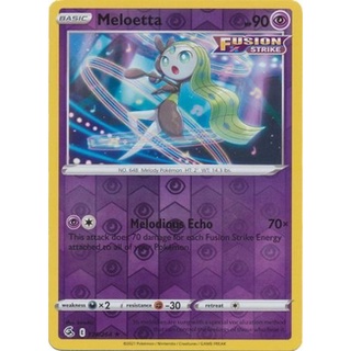 Pokemon TCG: Meloetta Reverse Holo : r/TCG