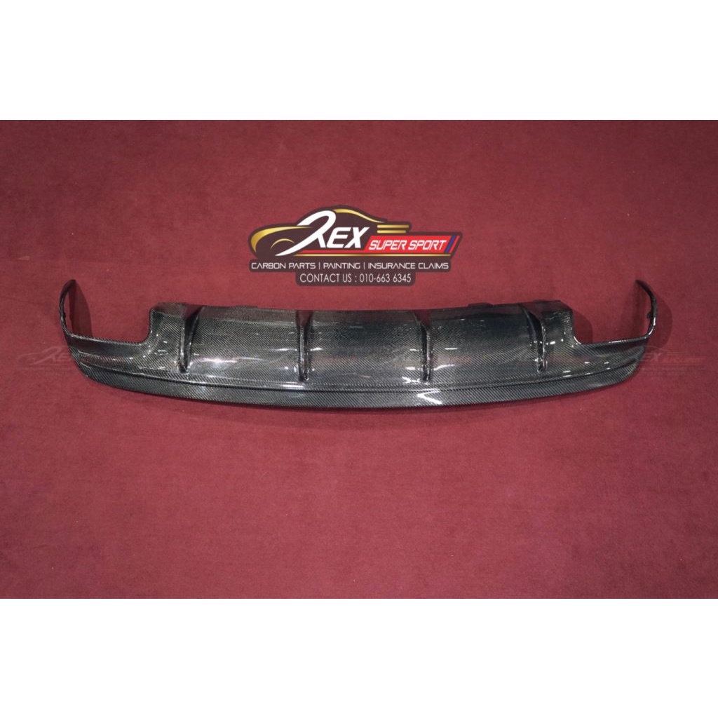 Mercedes CLA W117 180 200 250 45 AMG Rear Diffuser Facelift Style ...