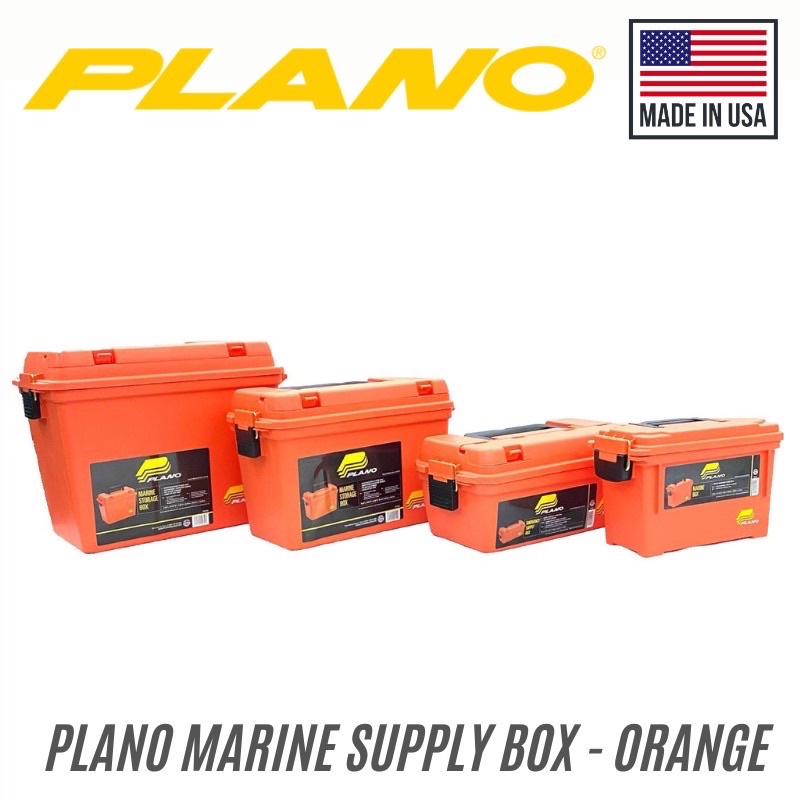 Plano Deep Dry Storage Box Orange