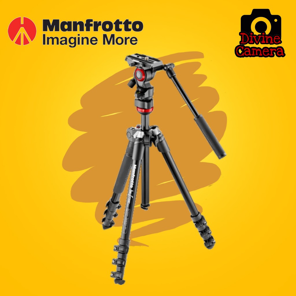 Manfrotto Befree Live Aluminum Lever-Lock Tripod Kit With EasyLink ...