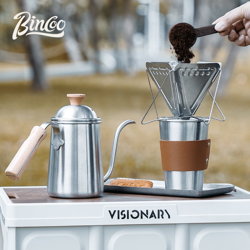 Bincoo Coffee Hand Brewing Pot Outdoor Camping Kettle Boiling Water