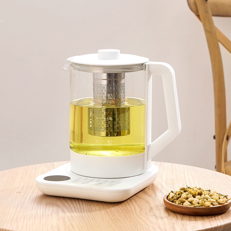 1.8L Multifunction Health Pot Glass Health Pot Electric Kettle Kitchen