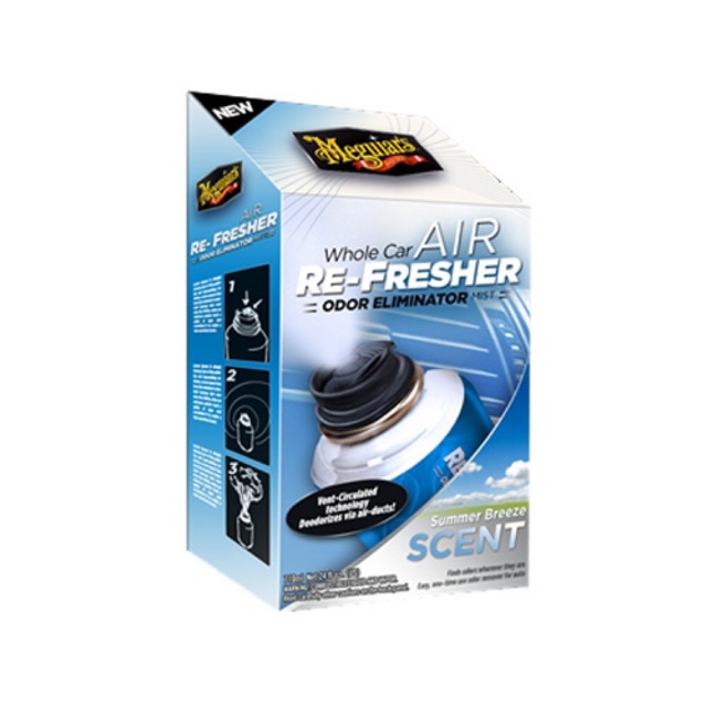 Meguiars Whole Car Air Re-Fresher Odor Eliminator