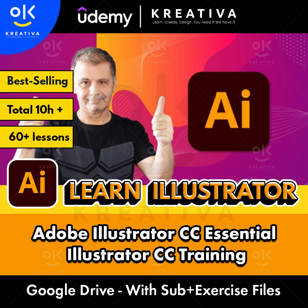 Video Course-Adobe Illustrator CC Essential Illustrator CC Training ...