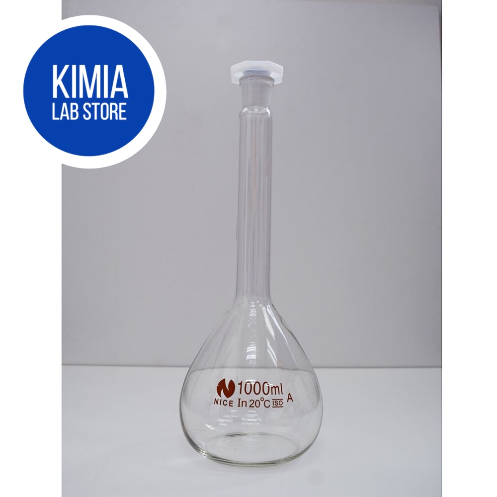 NICE® Class A Volumetric Flask with plastic stopper [10-1000ml ...