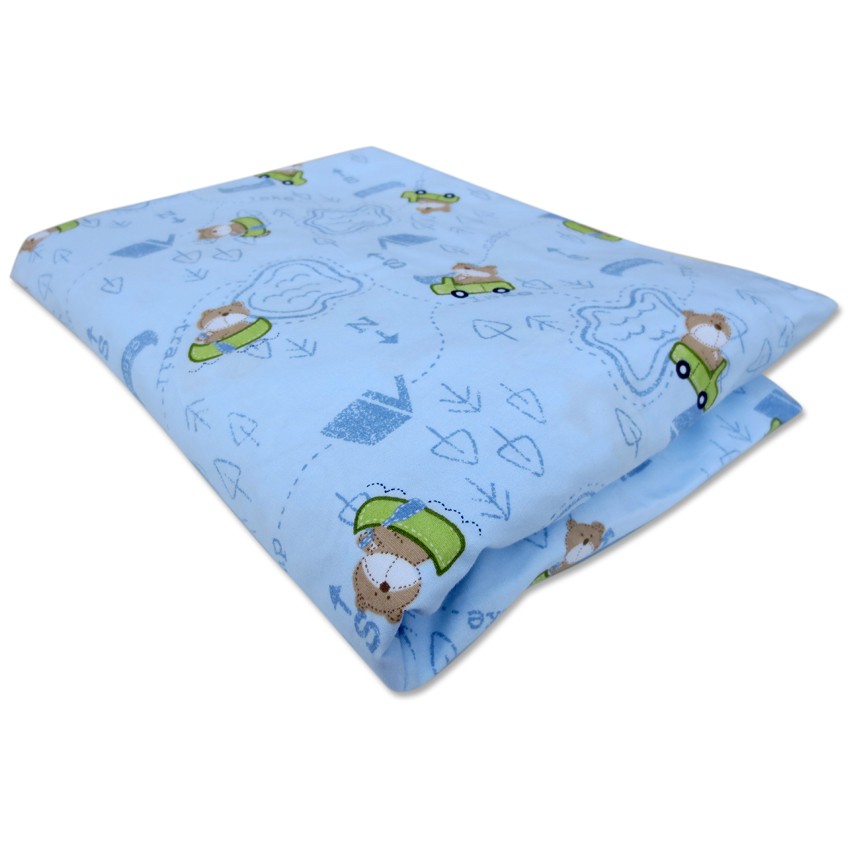 Bumble Bee Playpen Mattress Fitted Sheet (26" x 38" x 1") (Premium Cotton Jersey Knit) Shopee