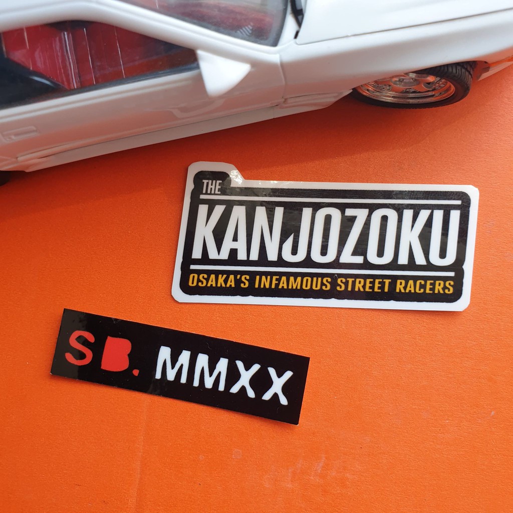 Kanjozoku JDM Osaka's Most Famous Street Racers Laminated Vinyl Sticker ...