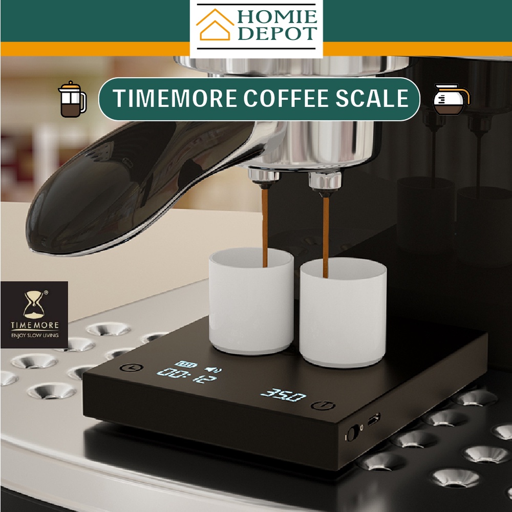 Timemore Black Mirror Basic Plus Coffee Scale | Auto timer | High ...