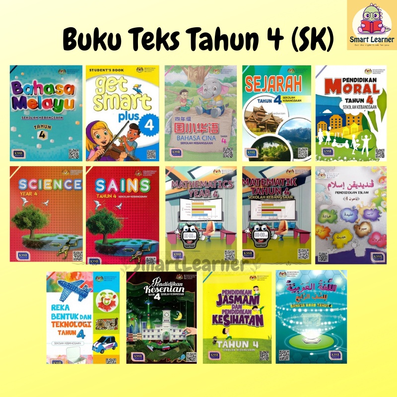 [SB] Buku Teks Tahun 4 (SK) KSSR Textbook Year 4 | Shopee Malaysia