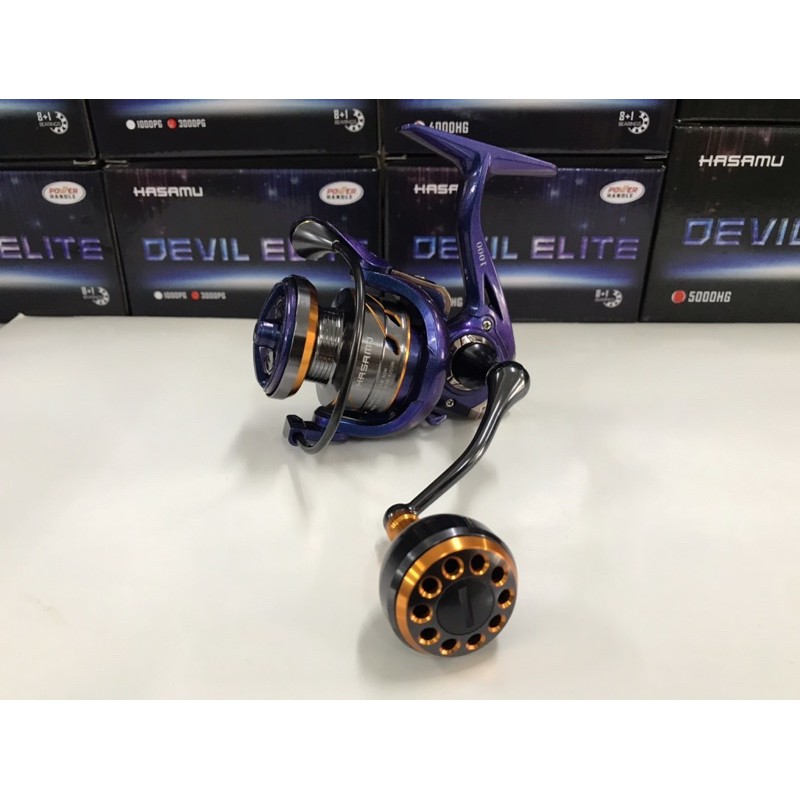 MAX DRAG 12KG-20KG NEW HASAMU DEVIL ELITE 1000PG- 5000PG SPINNING REEL