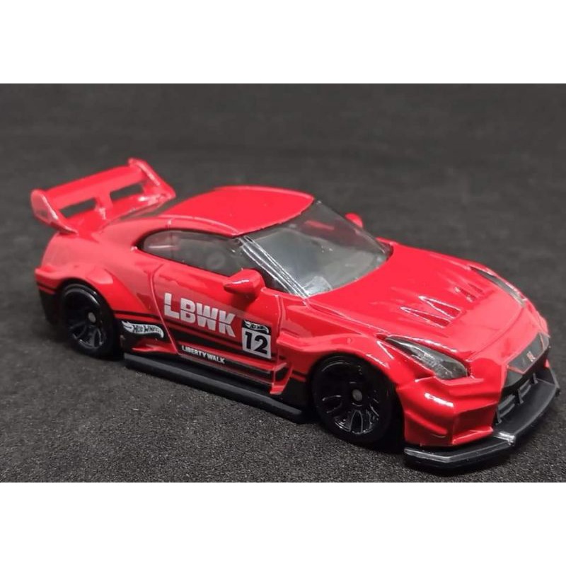 Hot Wheels LBWK GTR R35 Red Liberty Walk Unrivet Unspun | Shopee Malaysia
