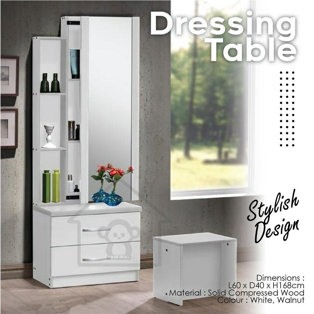 Sliding dressing deals table mirror