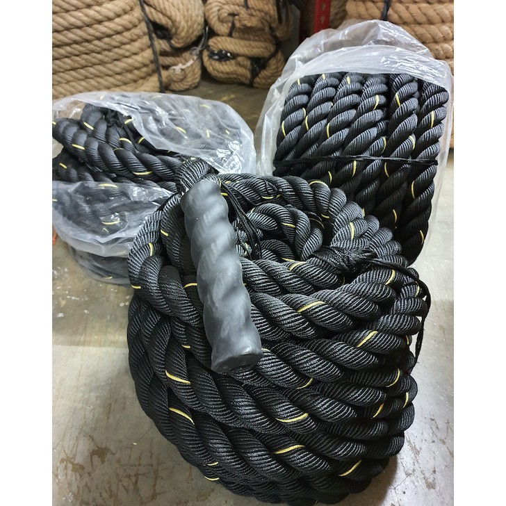 Fitness Gym 15M Length; 5cm Thick Heavy Duty BATTLE ROPE (Battling Rope ...