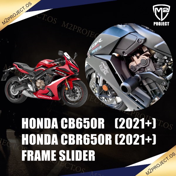 Honda CBR650R CB650R 2021 Frame Slider Body Crash Protection by m2project.os Shopee Malaysia