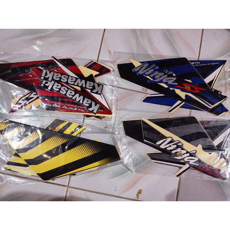 KAWASAKI STRIPING NINJA SS 2014kawasaki | Ninja ss motorcycle stickers ...