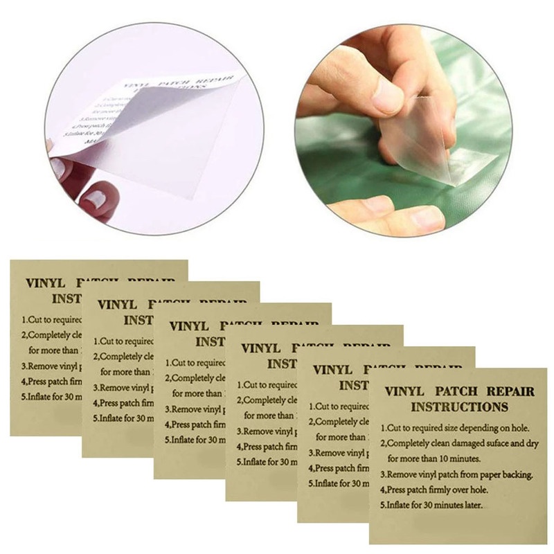 Transparent PVC Adhesive Tent Patch Tape / Waterproof Swim Ring Tents ...