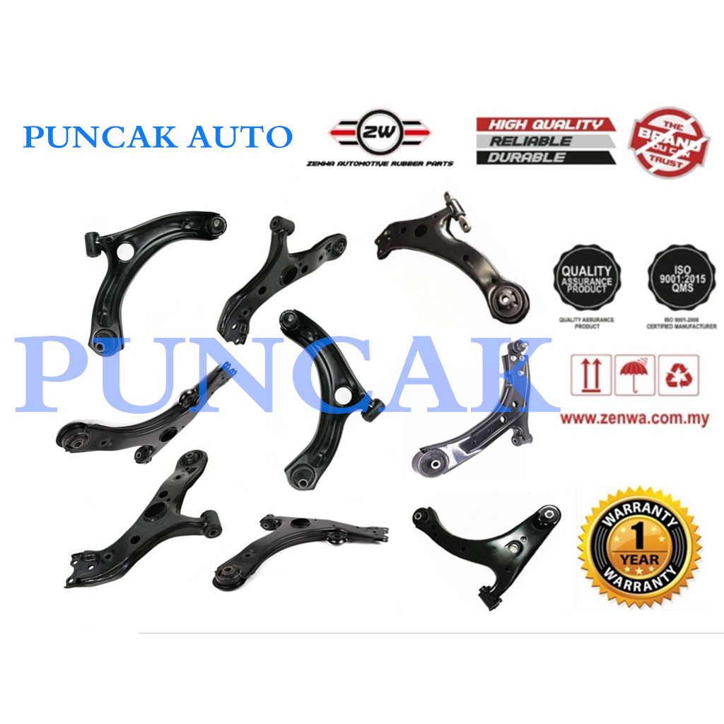 Zw Zenwa Perodua Kelisa Kenari Front Lower Arm Months Warranty Shopee Malaysia