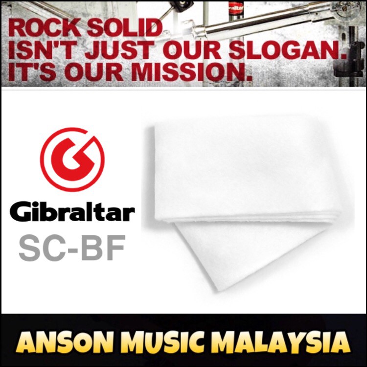 Gibraltar SCBF Bass Drum Felt Strips (SCBF) Shopee Malaysia
