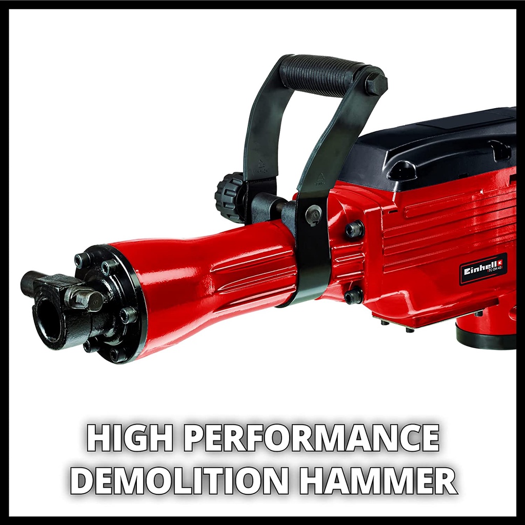 Einhell TCDH 43 SDS Hex Demolition Hammer 240V, 1600W Concrete Breaker