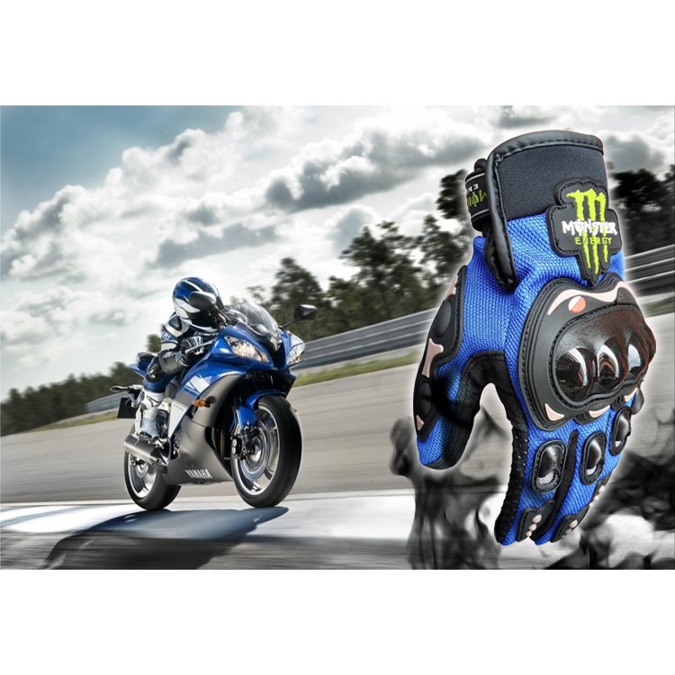 Monster energy best sale motorcycle gloves