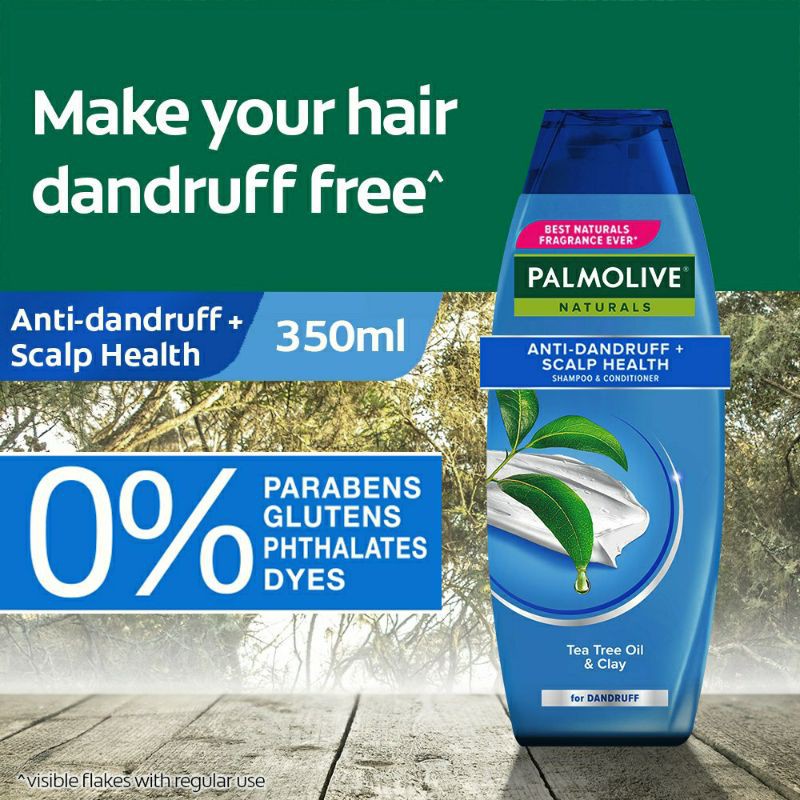 Palmolive Naturals Anti Dandruff Scalp Health Shampoo And Conditioner 350ml Shopee Malaysia 5596