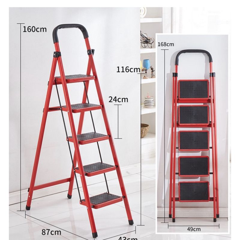 Tangga Lipat Murah/ Tangga 6 Steps / Tangga Lipat Pelbagai Bentuk