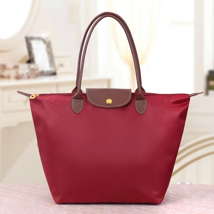 Nylon Tote Bag New Large Capacity Shoulder Bag Dumpling Bag Ladies ...