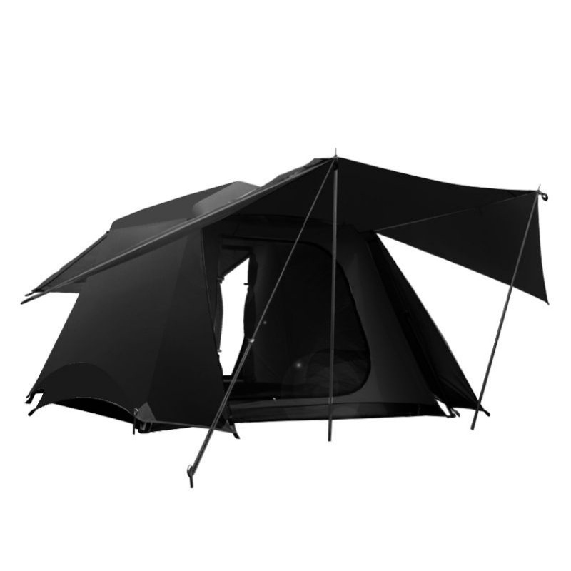 [Clearance] Vidalido cabin tent plus XL automatic camping black/ coffee ...