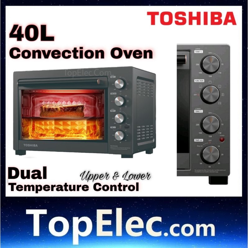 TOSHIBA 40L ELECTRIC OVEN