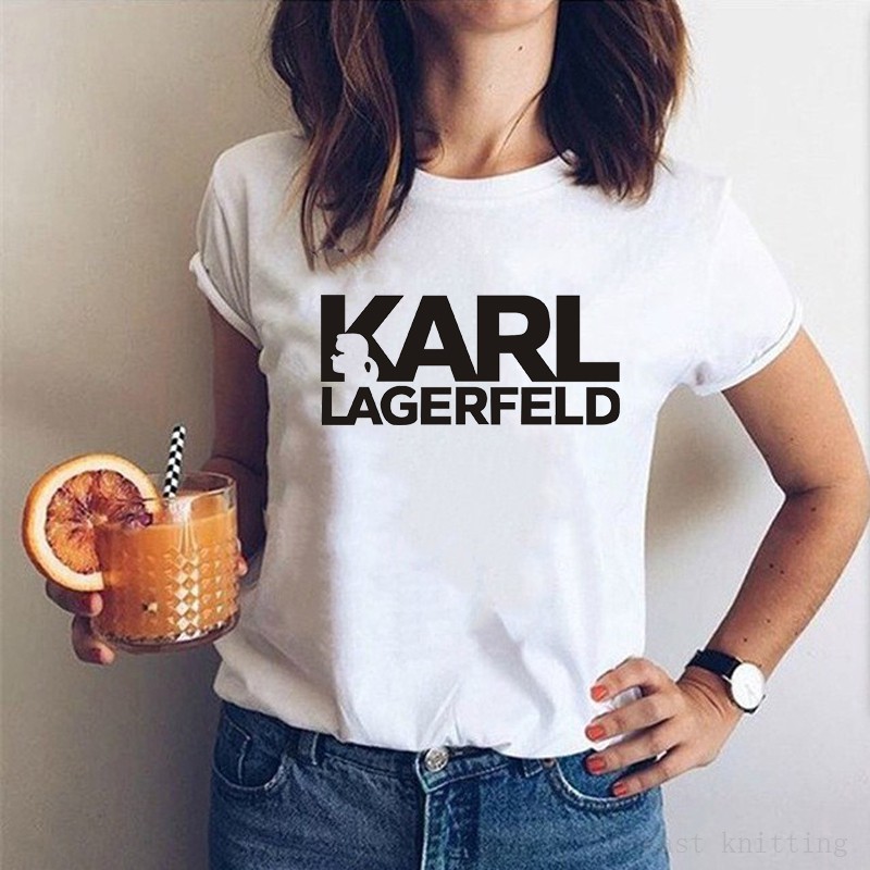 Tee shirt karl lagerfeld femme hot sale