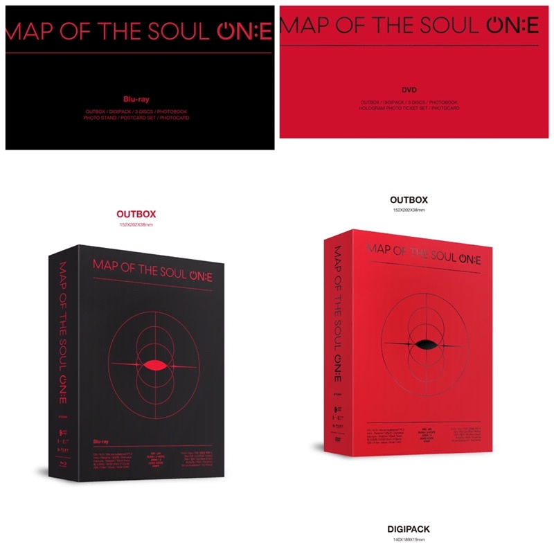 Sharing DVD BLU RAY BTS MOTS ONE (Map Of The Soul On:e) | Shopee Malaysia